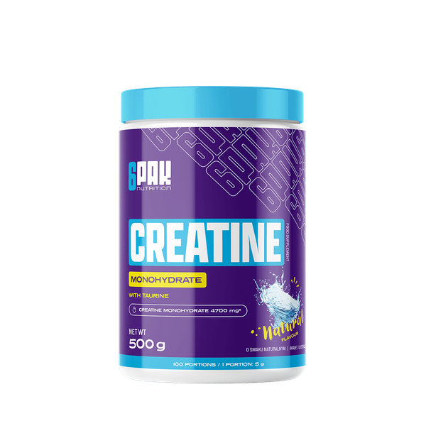 6PAK Creatine Monohydrate Kreatyna Monohydrat 500 g zdjęcie 1