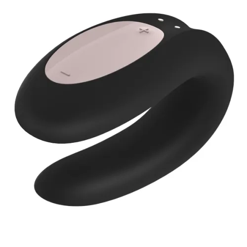 Wibrator dla par - Satisfyer Double Joy Black na Arena.pl