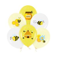 Balony lateksowe Pszczoły, 30 cm 6 szt.