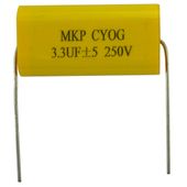 Kondensator AUDIO 3.3uF 335 MKP zamiennik MKT foliowy syczki wysokie tony