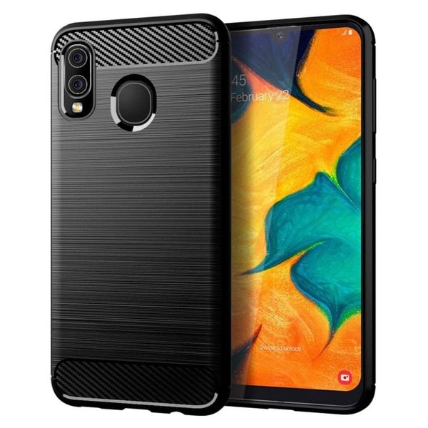 Futerał CARBON do HUAWEI P Smart 2019 czarny zdjęcie 1