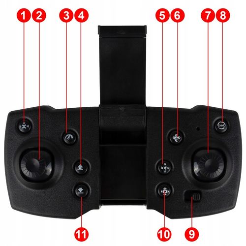 DRON Z KAMERĄ DLA DZIECI QUADROCOPTER HD WIDEO 0,3MP AKUMULATOR 3,7 WALIZKA na Arena.pl