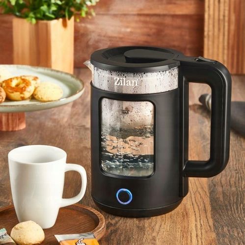 CZAJNIK ELEKTRYCZNY SZKŁO CZARNY 1,5L 1650W na Arena.pl