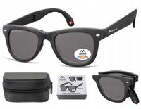 SKŁADANE Polaryzacyjne Okulary Unisex Nerdy mat PRZECIWSŁONECZNE UV400
