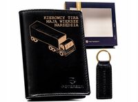 ELEGANCKI portfel + brelok KIEROWCA + inne zawody DUŻY WYBÓR WZORÓW grawer