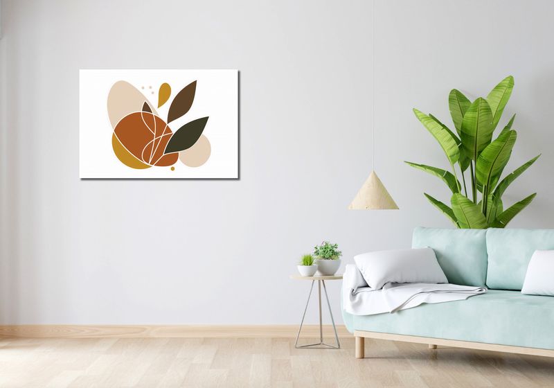 Obraz 90x60cm Organiczna Kasacja zdjęcie 2