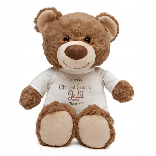 MIŚ NA CHRZEST PAMIĄTKA CHRZTU ŚWIĘTEGO PREZENT CHRZEST IMIĘ DZIECKA na Arena.pl