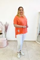 Koszulka Laserowo Cięta Pomarańczowa UNI