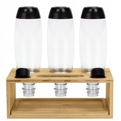 OCIEKACZ SPINEL SODA STOJAK BAMBUSOWY NA TRZY BUTELKI DO SATURATORA STREAM na Arena.pl