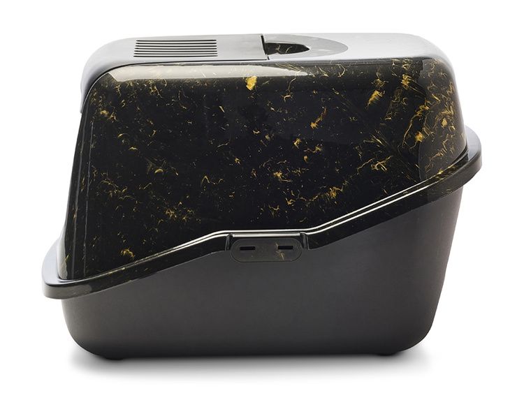 Kuweta NESTOR Marble black gold zdjęcie 1
