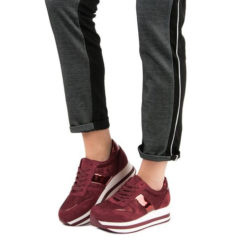 Modne Bordowe Sneakersy r.37 na Arena.pl