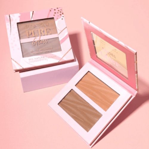 Sunkissed Pure Glow Matowy Bronzer do twarzy 2 x 6,5 g na Arena.pl