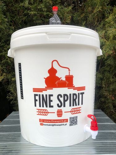 Wiadro pojemnik fermentacyjny Fine Spirit 33L + ZESTAW do fermentacji na Arena.pl