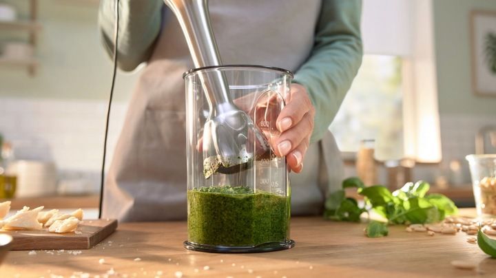 Blender ręczny z pojemnikiem Bosch ErgoMaster Serie 6 1200W Stalowe ostrze zdjęcie 15