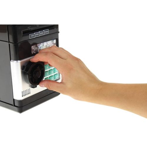 Sejf Bankomat Skarbonka Kod Hasło Światło Dźwięk na Arena.pl