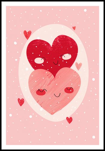 Plakat 61x90,5cm Ciepło Serca na Arena.pl