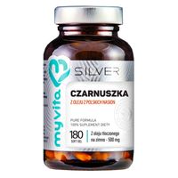 Olej z czarnuszki 180 kaps Silver MyVita Nigella sativa