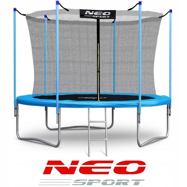 TRAMPOLINA OGRODOWA 252cm 8ft NEOSPORT model 2024 zdjęcie 8