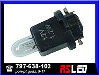 żarówka tradycyjna szklana EBSR Bax7x12 12v 1,2v