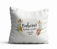 PODUSZKA Z DOWOLNYM IMIENIEM - Dziękuję, że jesteś - Babcia