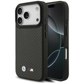 Etui BMW M Kevlar Matt MagSafe do iPhone 17 Pro czarny