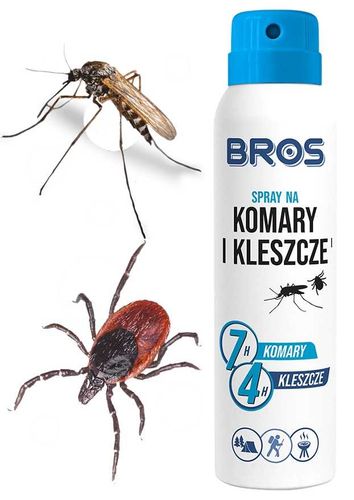 bros - spray na komary i kleszcze 90ml - 1 szt. na Arena.pl