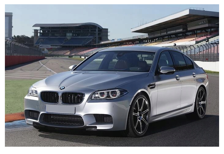 ZDERZAK BMW F10 LOOK M5 10-13 PDC SRA zdjęcie 2