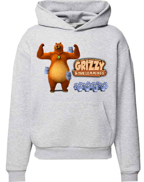 Bluza z kapturem Grizzy i Lemingi zdjęcie 1