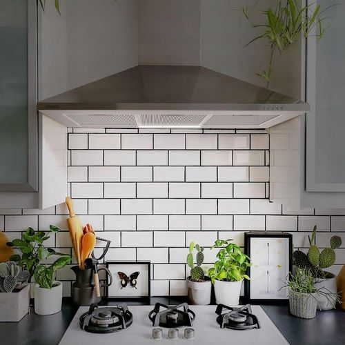 Okap ścienny Ciarra CBCS9201 90 cm Okap kuchenny 370 m³/h Srebrny na Arena.pl