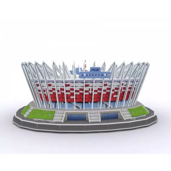 Puzzle 3D 105 elementów. Stadion PGE Narodowy zdjęcie 4