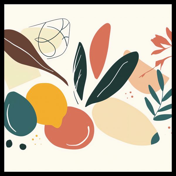 Plakat 60x60cm Taneczne Wizje zdjęcie 2