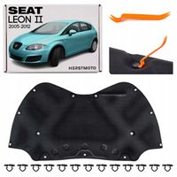 SEAT LEON II HATCHBACK 1P1 2005-2012 WYGŁUSZENIE MASKI 1P0863831B +