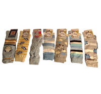 Zestaw 7 Par Podkolanówek Dziecięcych Kolorowe Rozmiar 17-18 cm