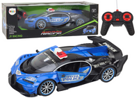 Auto Zdalnie Sterowane RC Policyjne w Skali 1:12 Niebieski