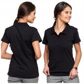 KOSZULKA POLO DAMSKA BAWEŁNIANA MORAJ PREMIUM T-SHIRT POLÓWKA CZARNA