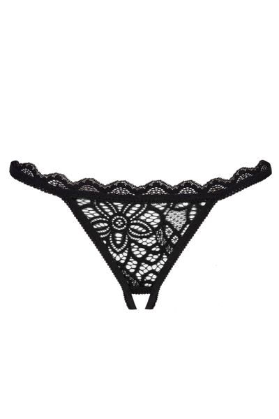 Otwarte Seksowne Stringi Muled Black Livco Corsetti L/XL zdjęcie 6