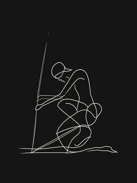 Plakat 75x100cm Linia zdjęcie 1