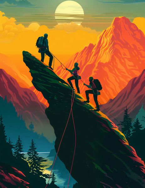 Plakat 50x65cm U Szczytu zdjęcie 1