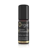 orgie electric fellatio lip gloss 10ml - błyszczyk z efektem wibracji