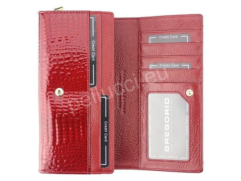 Portfel damski PELLUCCI GP-106 Czerwony zdjęcie 3