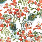 karnet kwadrat kwiaty AF 07