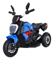 Motorek Fast Tourist Na Akumulator Dla Dzieci Niebieski + Audio + Światła
