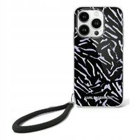 Etui Karl Lagerfeld KLHCP16SHZBPKCCU iPhone 16 6.1 fioletowy/purple Zebra