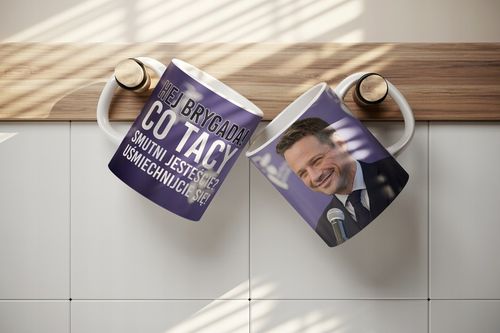 KUBEK TRZASKOWSKI POLITYKA CO TACY SMUTNI UŚMIECHNIJCIE SIĘ PREZENT na Arena.pl