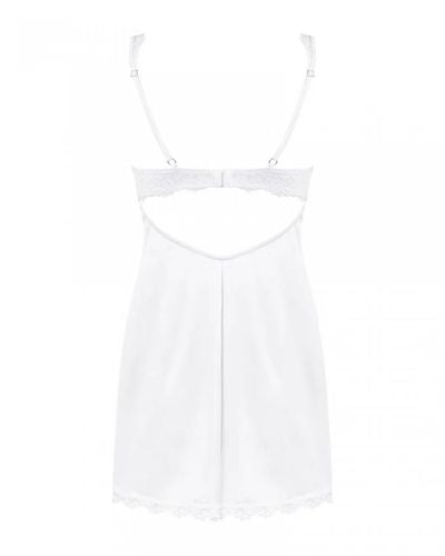 bielizna amor blanco koszulka i stringi biały  l/xl na Arena.pl