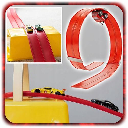 TOR WYŚCIGOWY DLA SAMOCHODZIKÓW do serii Turborace Tor Prędkości + 4 AUTKA na Arena.pl