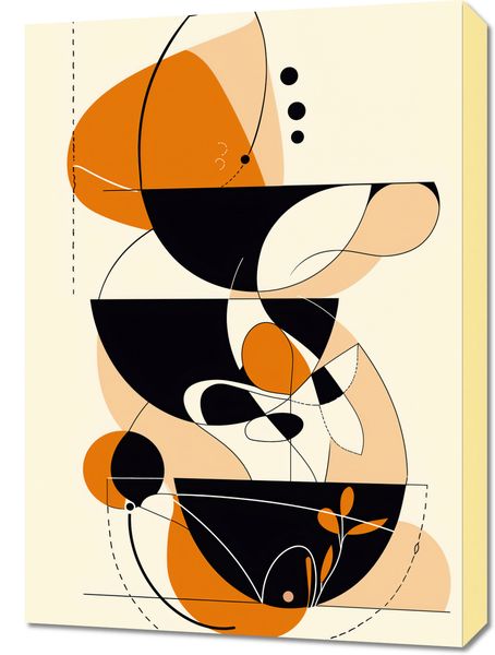 Obraz 50x70cm Taneczne Kręgi zdjęcie 1