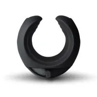 rocks-off echo c czarna maszyna intymna z wibracjami, ergonomiczna