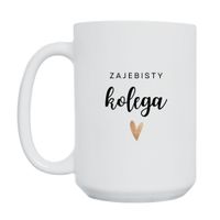 KUBEK "ZAJEBISTY KOLEGA" Wzór - Duży 450 ml