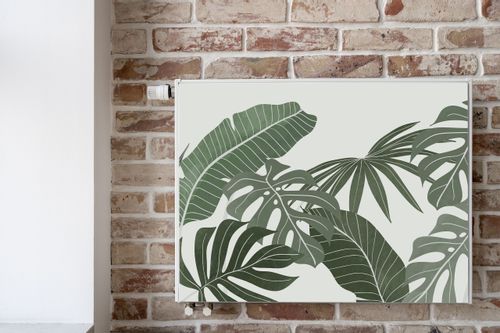 Osłona MAGNETYCZNA Kaloryfera Tropikalne Liście Rośliny 110cm x 60cm na Arena.pl